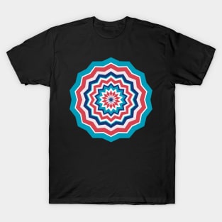 Retro Hippie Radial T-Shirt